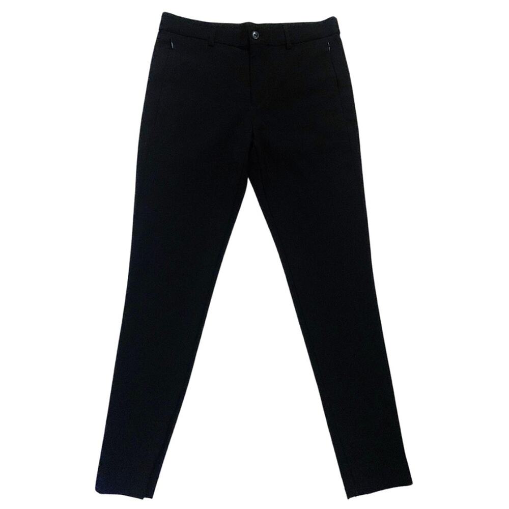 2/$30 Zara Super Skinny  Black Trouser Pant Stretch Size 29 Dress Pants Casual